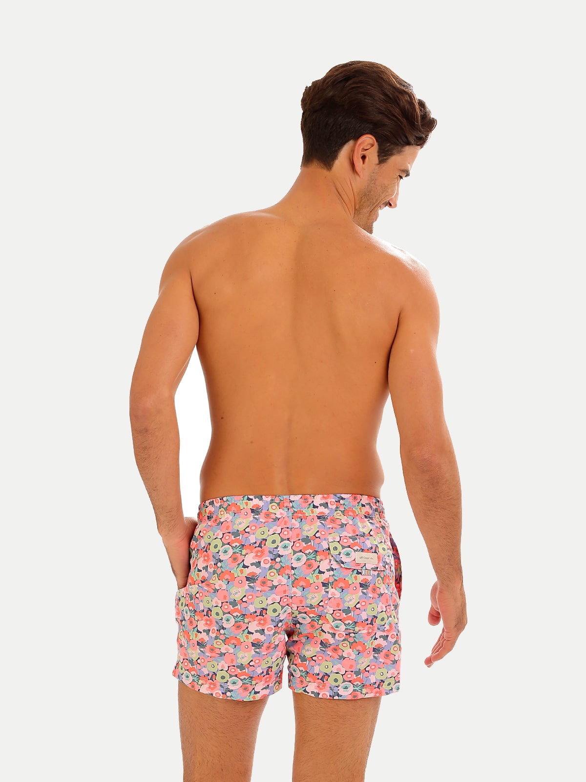 Traje de Baño Hombre - Bañador Cotton Flowers - Secado Rápido