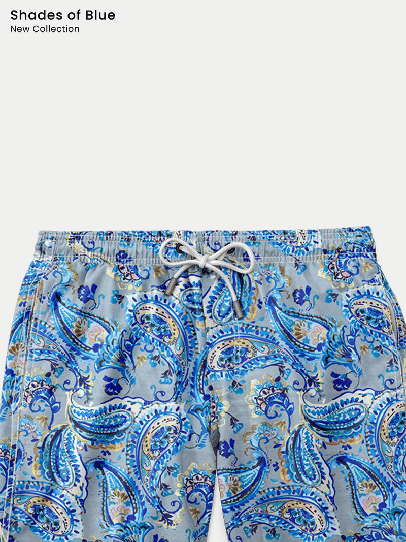 Traje de Baño para Hombre - Bañador Shades of Blue - Secado Rápido