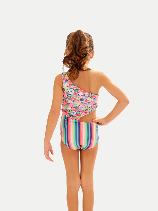 Traje de Baño Niña - Cotton Flowers Entero - 6 Meses a 14 Años
