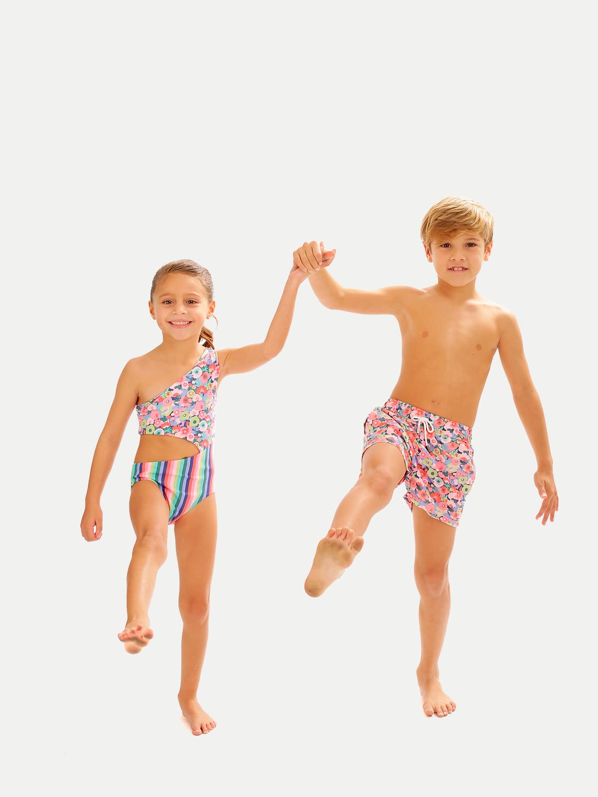 Traje de Baño Niño - Bañador Cotton Flowers - Secado Rápido