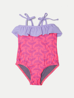 Traje de Baño Niña One Piece - Whale Pink - 6 Meses a 14 Años