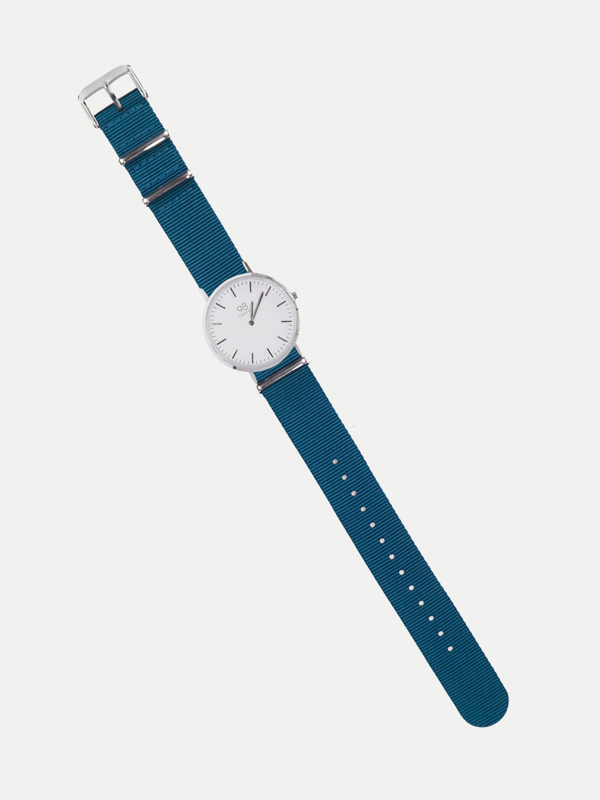 Correa - Correa para Reloj Azul - Correa Intercambiable de Nylon - No Incluye Reloj