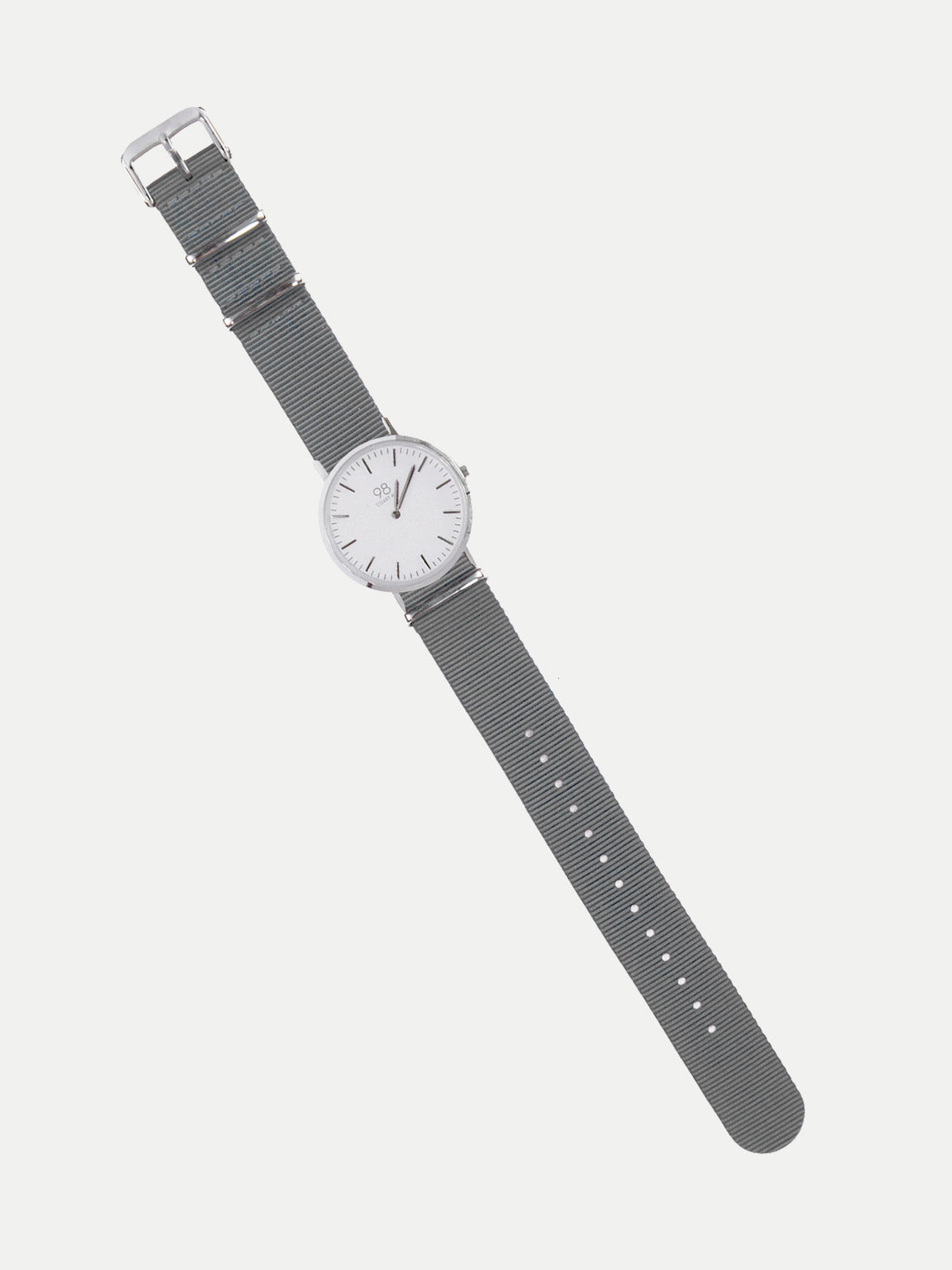 Correa - Correa para Reloj Gris - Correa Intercambiable de Nylon - No Incluye Reloj