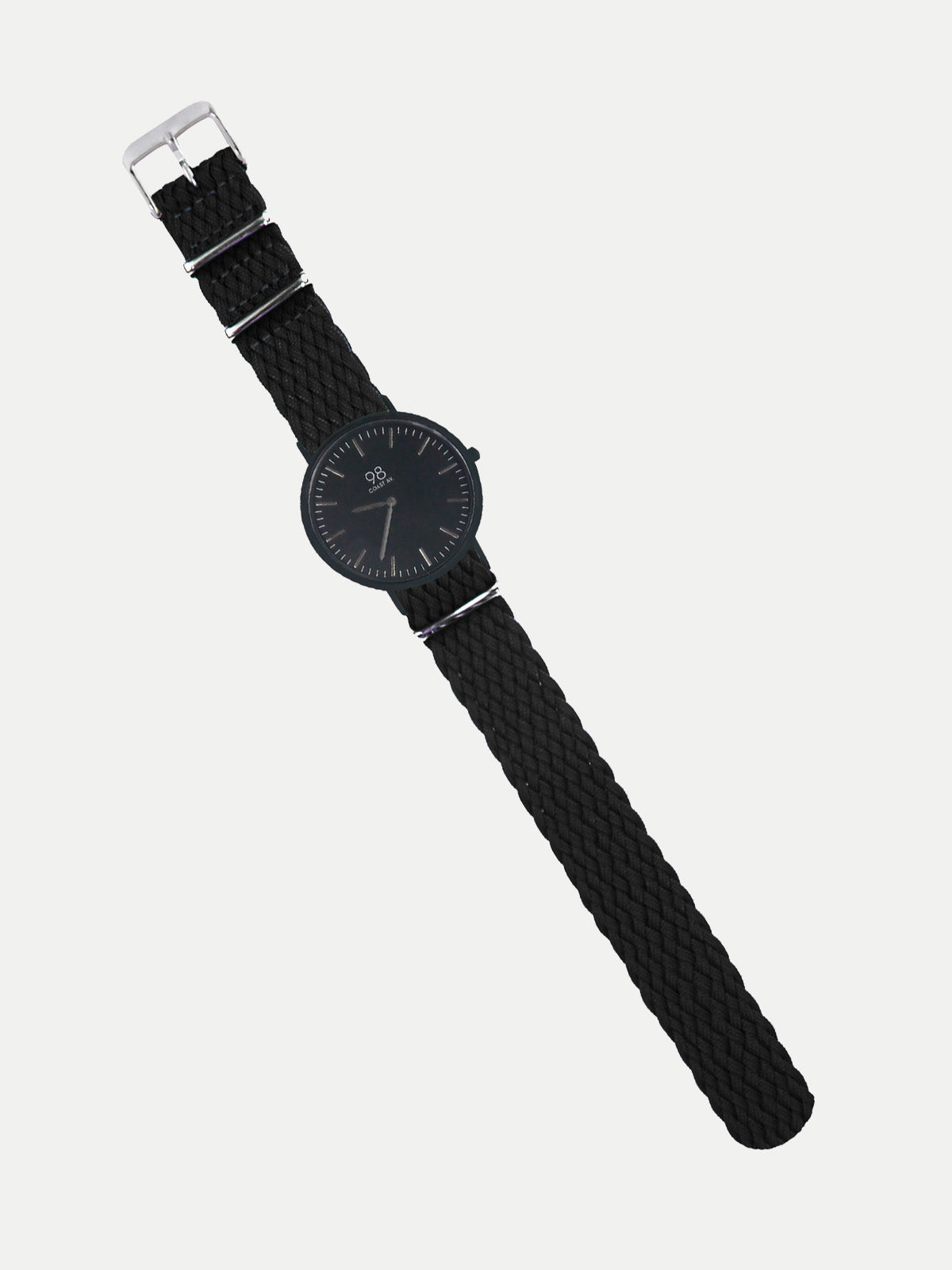 Correa - Correa para Reloj Trenzada Negra - Correa Intercambiable - No Incluye Reloj