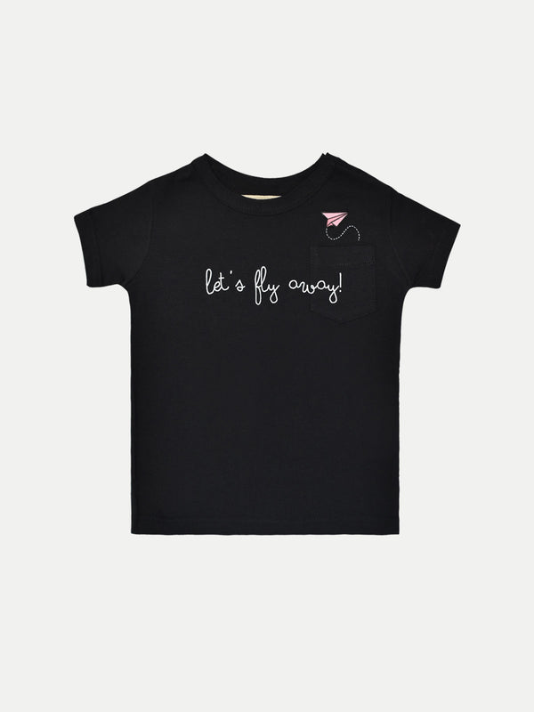Camiseta Algodón Niño - T-Shirt Plane - Manga Corta