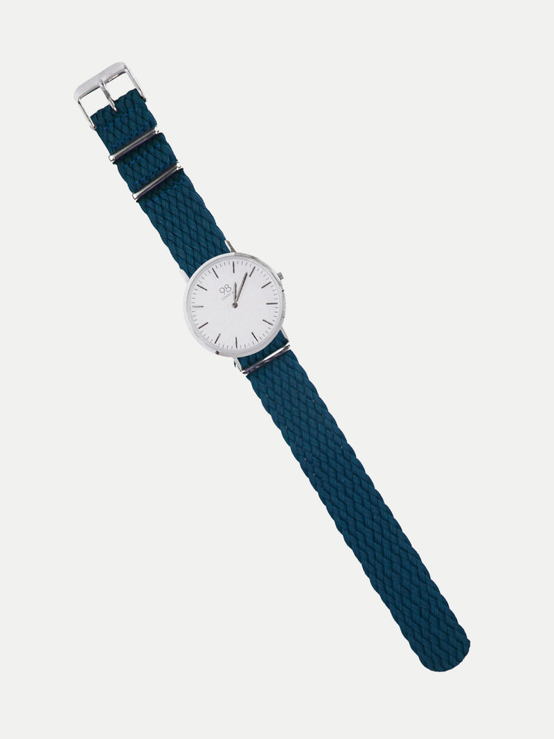 Correa para Reloj Trenzada Azul - Correa Intercambiable - No Incluye Reloj