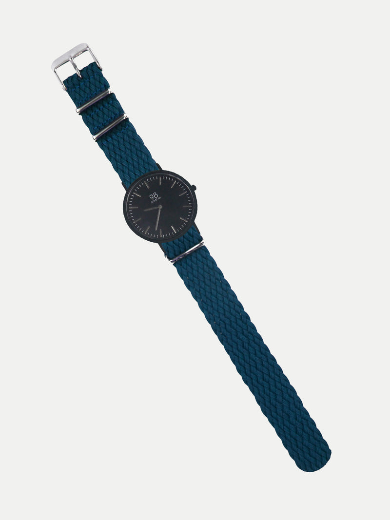 Correa para Reloj Trenzada Azul - Correa Intercambiable - No Incluye Reloj