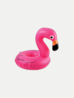 Portavasos Inflable Flamingo - Posavasos 20 cm de Diámetro - PVC