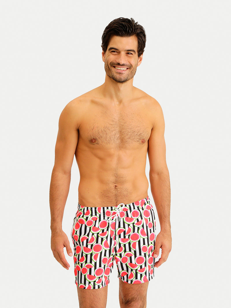 Traje de Baño Hombre - Bañador Sweet Stripes - Secado Rápido