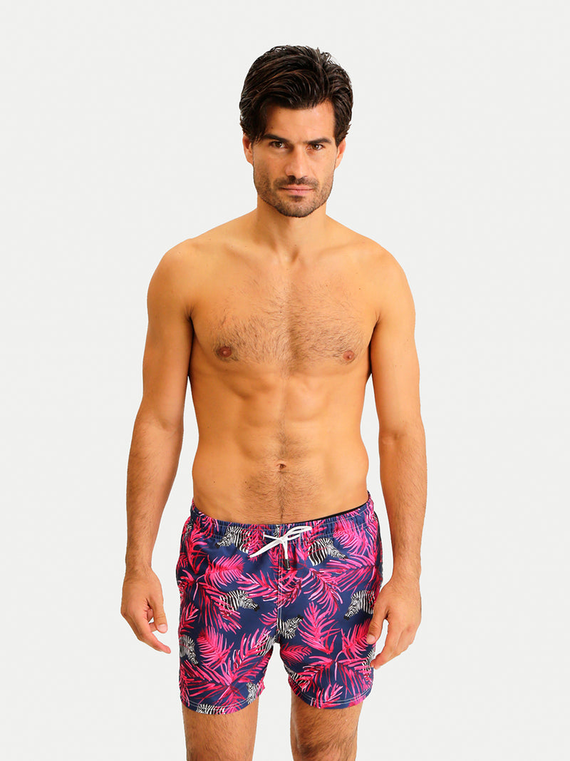 Traje de Baño Hombre - Bañador Zebras - Secado Rápido